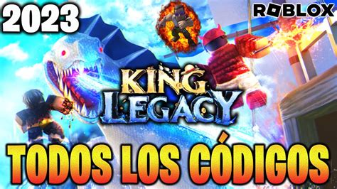 codigos de king legacy 2023